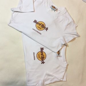 2 for $15 Hard Rock Café Orlando &Hollywood shirts